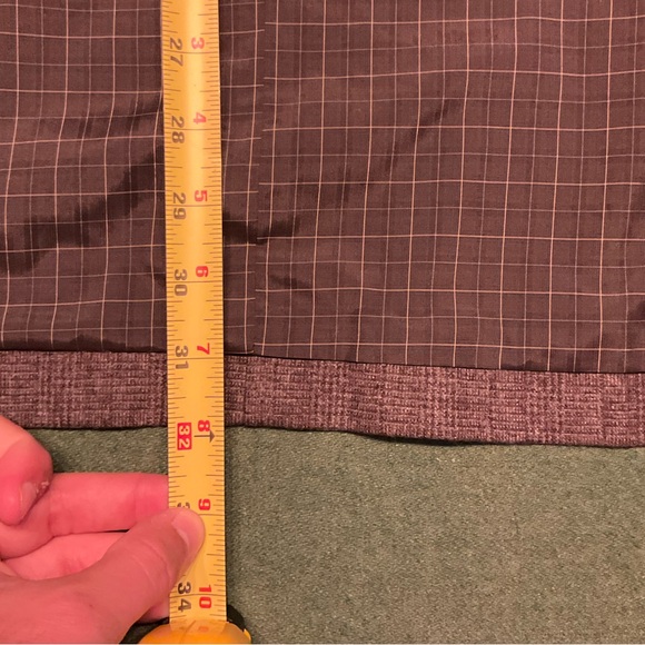 Joseph Abboud Wool Plaid Brow Blazer Vintage 80s 48L - Picture 7 of 8